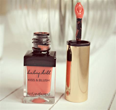 son ysl babydoll kiss and blush review|ysl lip and cheeks.